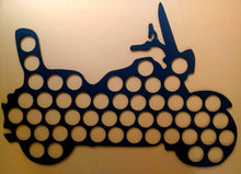 Load image into Gallery viewer, Custom 50 Poker Chip Motorcycle Display Frame Insert for 50 Harley-Davidson chips Father's Day Gift SHIPS FREE to LOWER 48 UNITED STATES only