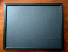 Load image into Gallery viewer, Vegas Poker Chip Display Frame Insert Poker Player Gift Laser-engraved Large Vegas emblem 52 Casino chips 14x18" insert With Black Frame