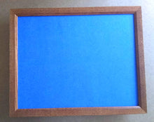 Load image into Gallery viewer, Custom Poker Chip Frame Display Insert Fits 42 Harley-Davidson or Casino chips 11x14 birch chip holder with Black or Brown Frame Option