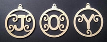 Load image into Gallery viewer, Custom Letter Ornaments for Christmas Trees Holiday Decorations 4x3.5 Letters