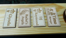 Load image into Gallery viewer, Custom Name Badges Laser-engraved personalized name badges Magnetic badges for employees Company logo Name tags for organizations