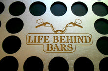 Load image into Gallery viewer, Motorcycle Engraved Poker Chip Display Insert for Frame Fits 36 Harley-Davidson chips Silver chip holder Life Behind Bars