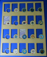Load image into Gallery viewer, Custom Poker Player Chip and Card Insert Fits 20 casino playing cards and 20 casino poker chips 16X20 Collector's gift Poker Night