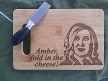 Load image into Gallery viewer, Custom Bamboo Cutting Board Engraved 6X9 PERSONALIZED bamboo cutting board Your name engraved Cheese board Choose Moira Rose Schitt's Creek