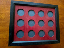Load image into Gallery viewer, Custom Poker Chip Frame Fits 8x10 inserts Simple Black frame for chip insert Frame only