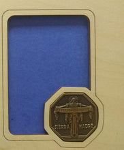 Load image into Gallery viewer, Fallout Game Fabulous New Vegas Chip insert for 10 cards and 10 coins with Economy Frame
