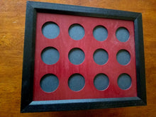 Load image into Gallery viewer, Custom Poker Chip Frame Fits 8x10 inserts Simple Black frame for chip insert Frame only
