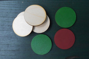 Wood discs Laser-cut birch rounds for crafting Wood shapes 300 - 500 unfinished discs Woodcrafting supplies Do it yourself